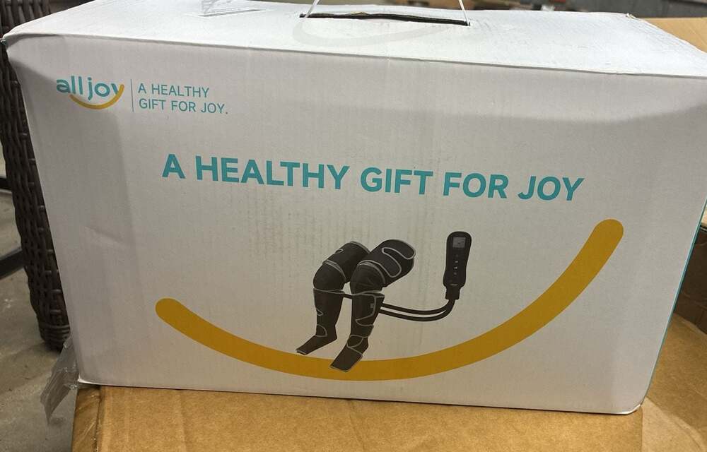ALLJOY Air Compression Full Leg Massager. Heat